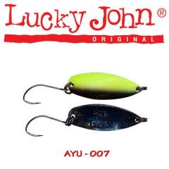 Lingura oscilanta Lucky John Ayu 2.4g, culoare 007