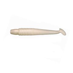 Shad Lunker City Swimmin' Ribster 10cm, culoare Albino Shad