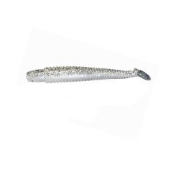Shad Lunker City Swimmin' Ribster 10cm, culoare Ice Shad
