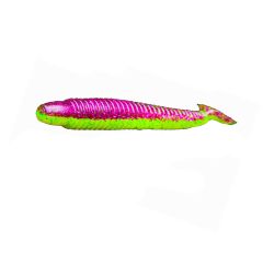 Shad Lunker City Swimmin' Ribster 10cm, culoare Pimp Daddy