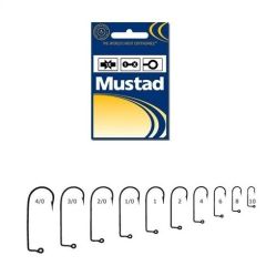 Carlig Mustad jig black nickel nr.4/0, set 100 bucati