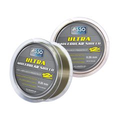 Fir monofilament Asso Ultra Molecular Shield Dark Green 0.28mm/9.80kg/150m