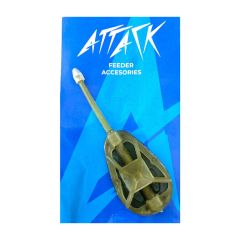 Momitor Mostiro Attack Inline X-Cross Method Feeder Large 60g