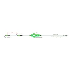 Montura Madcat Screaming River Worm and Squid Nr.6/0, 20g