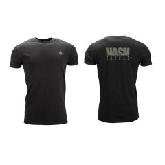 Tricou maneca scurta Nash Tackle T-Shirt Black, marimea S