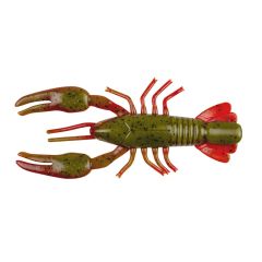 Creatura Yum Ned Craw 5cm, culoare Green Pumpkin Red