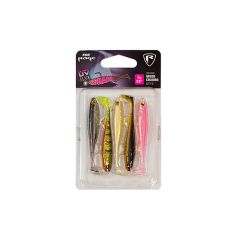 Shad Fox Rage Slick Shad UV 9cm, Mixed Colours