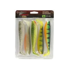 Shad Fox Rage Zander Pro 14cm, Mixed Colours