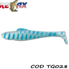 Shad Relax Ohio Tiger 7.5cm, culoare 028 - 10buc/plic