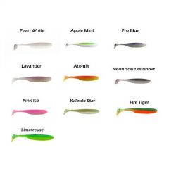 Shad Biwaa Deus 15cm, culoare 202 Limetreuse