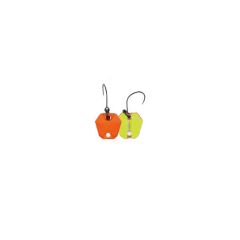 Lingura oscilanta Neo Style Platinum 0.9g, culoare Penalty Super Fluorescent Glossy Orange-Yellow