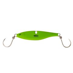 Lingura Zeck Rattlin' Vertical Jig 85g, culoare Green