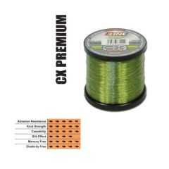 Fir fluorocarbon coated P-Line CX Premium Moss Green 0.31mm/9.18kg/1000m