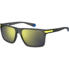 Ochelari polarizati Polaroid PLD 2098/S XYO 56 LM, culoare Black Yellow