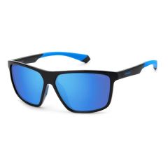 Ochelari polarizati Polaroid PLD 7044/S OY4 60 5X, culoare Blue Black