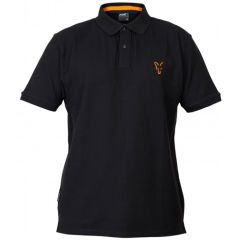 Tricou Fox Collection Polo Black&Orange, marime XXL