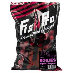 Boilies Fish Pro Carp Squid-Capsuni 20mm, 1kg