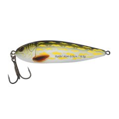 Lingura oscilanta Abu Garcia Rattlin' Atom 9.5cm/16.5g, culoare Pike