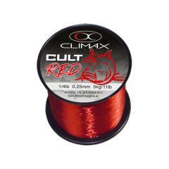 Fir monofilament Climax Cult Carp Red Mono 0.25mm/5.8kg/135m