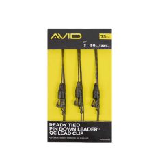 Kit monturi leadcore Avid Carp Ready Tied Pin Down Leader QC