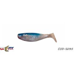 Shad Relax Jankes 7.5cm, culoare 035 - 10buc/plic