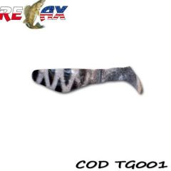 Shad Relax Kopyto Tiger 5cm, culoare 001 - 15buc/plic