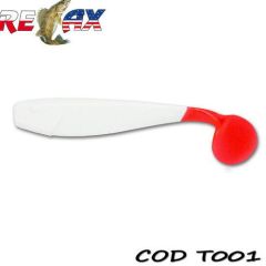 Shad Relax King Shad Tail 10cm, culoare 001 - 10buc/plic