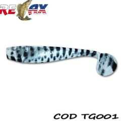 Shad Relax King Shad Tiger 10cm, culoare 001 - 10buc/plic