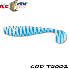 Shad Relax King Shad Tiger 10cm, culoare 002 - 10buc/plic