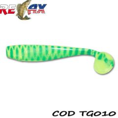 Shad Relax King Shad Tiger 10cm, culoare 010 - 10buc/plic