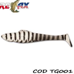 Shad Relax Ohio Tiger 10 cm, culoare 001 - 10buc/plic