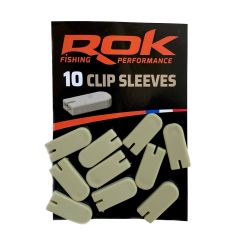 Rok Fishing Clip Sleeves Gravel 