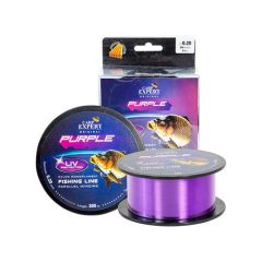 Fir monofilament Carp Expert UV Purple 0.25mm/8.9kg/300m