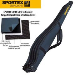 Husa lansete Sportex Super Safe III Grey 175cm