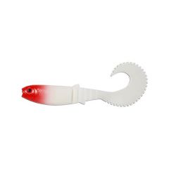 Shad Savage Gear LB Cannibal Curl Tail 12.5cm, culoare Red Head