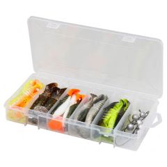 Set shad-uri Savage Gear Cannibal Kit Medium 6.8cm/8cm, culoare Mixed Colors