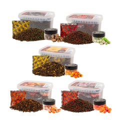 Set pelete Benzar Mix Summer Pellet Box + wafters Twister, Chilli Carnati