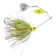 Spinnertail Savage Gear Da'Bush Spinnerbait 21g culoare Yellow Silver Holo Flame