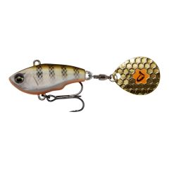 Spinnertail Savage Gear Fat Tail Spin, 8cm/24g culoare Perch