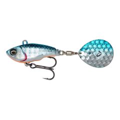 Spinnertail Savage Gear Fat Tail NL, 5.5cm/6.5g culoare Blue Silver