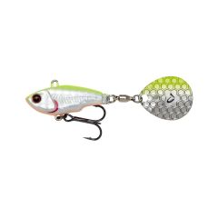 Spinnertail Savage Gear Fat Tail NL, 5.5cm/6.5g culoare Lemon Back Flash