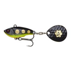 Spinnertail Savage Gear Fat Tail Spin, 5.5cm/9g culoare Black Magic