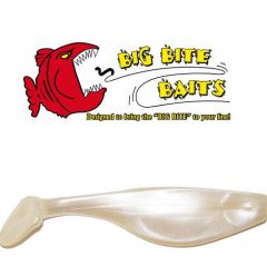 Shad Big Bite Baits Super shad  Pearl 3"