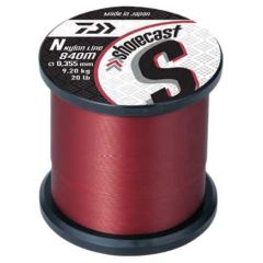 Fir monofilament Daiwa Shorecast Red 0.28mm/5.66kg/1540m