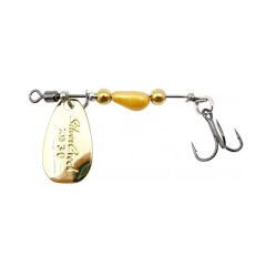 Lingura rotativa Daiwa Silvecreek Spoon 3g, culoare Gold Metal