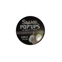 Boilies Smax Fluo Pop-Up Mix Usturoi-N-Butyric 8-10mm