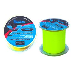 Smax V8 Long Cast Fluo Green monofilament 0.28mm/300m