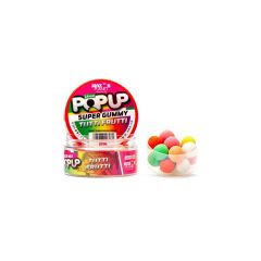 Boilies Senzor Pop-Up Super Gummy Tutti Frutti, 14mm