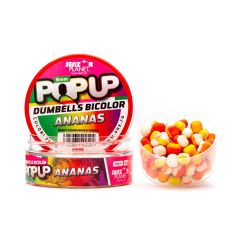 Senzor Pop-up Dumbells Bicolor Ananas 8mm 30g