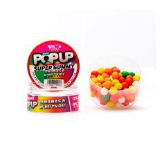 Boilies Senzor Pop-Up Super Gummy Ananas si N'Butyric 6mm